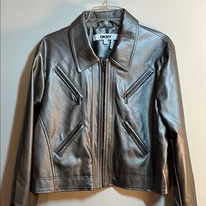 NWT- DKNY Jacket Gunmetal-XL